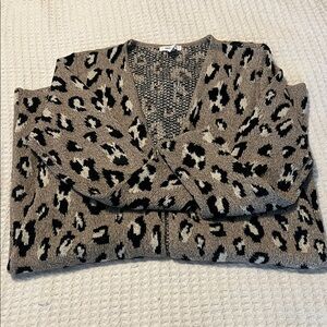 Nine West Animal Print Duster
